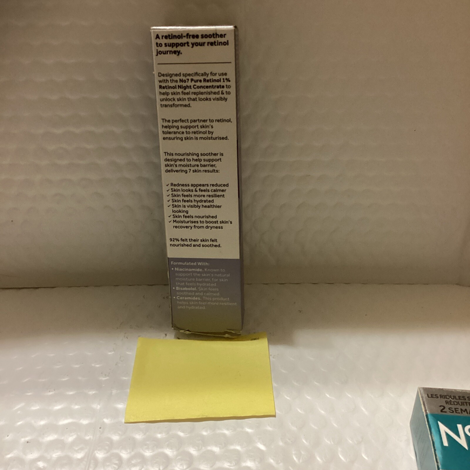 No7 Pure Retinol Post Retinol Soother Frag- Free 1.69fl Damage Box