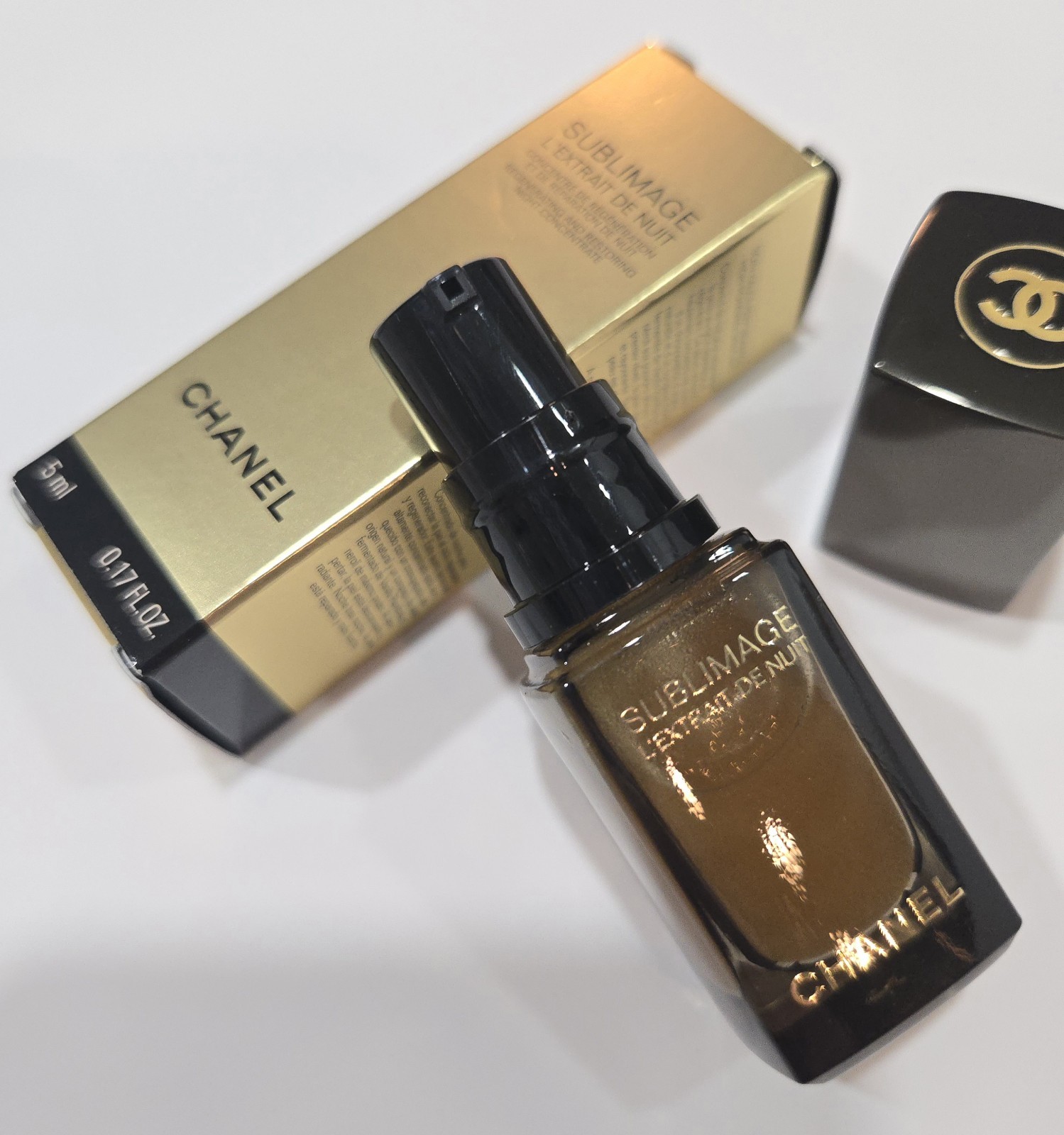 CHANEL SUBLIMAGE L’EXTRAIT DE NUIT 5g/0.17oz Ultimate Repair Night Concentrate