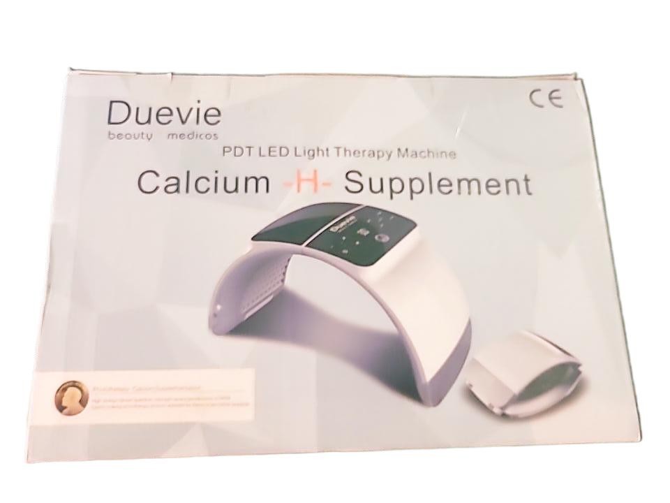 Duevie 7Color PDT LED Light Therapy Machine Calcium H-Supplement Skin Rejuvenate