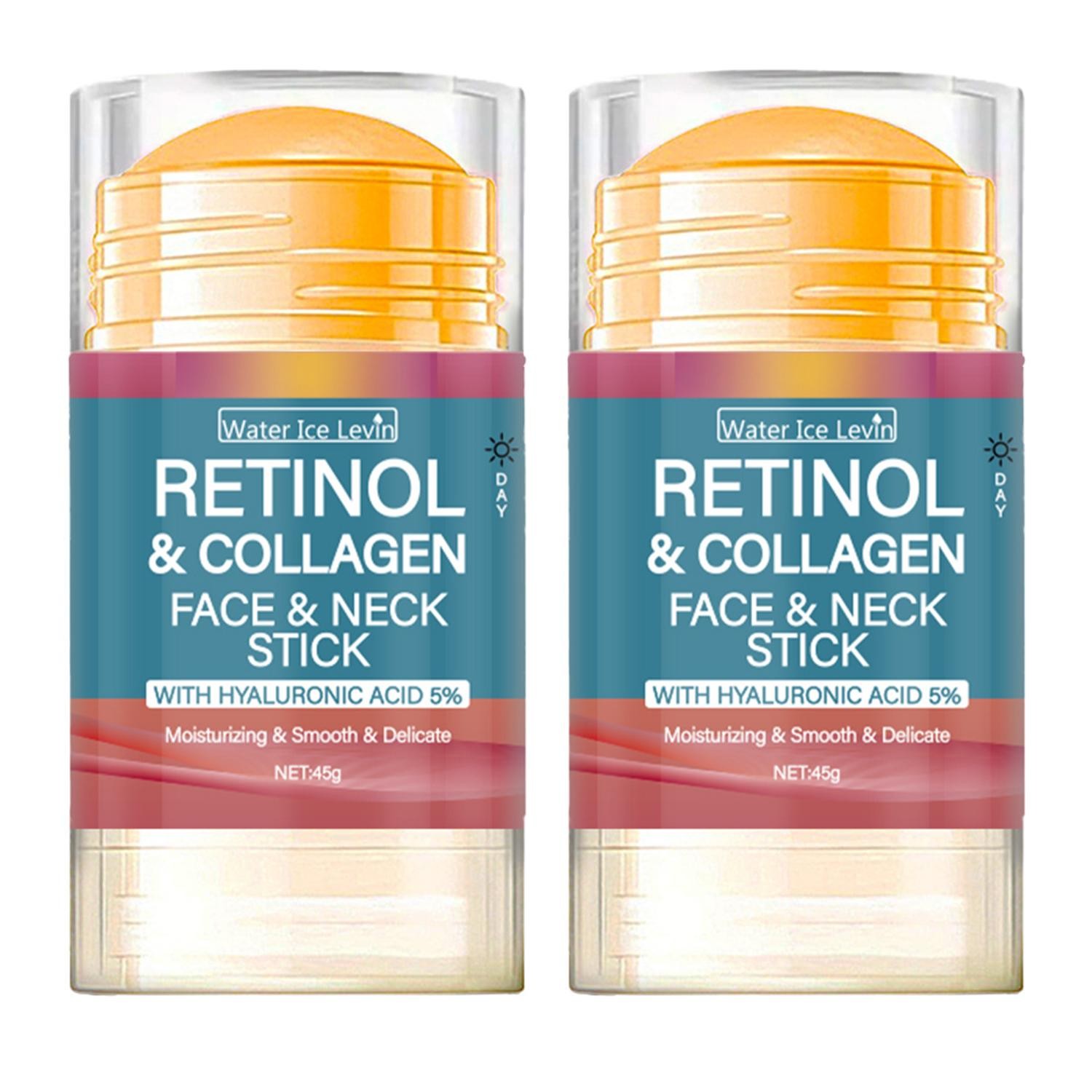 Retinol Collagen Face & Neck Cream Stick Anti Aging Moisturizer Whitening 45g