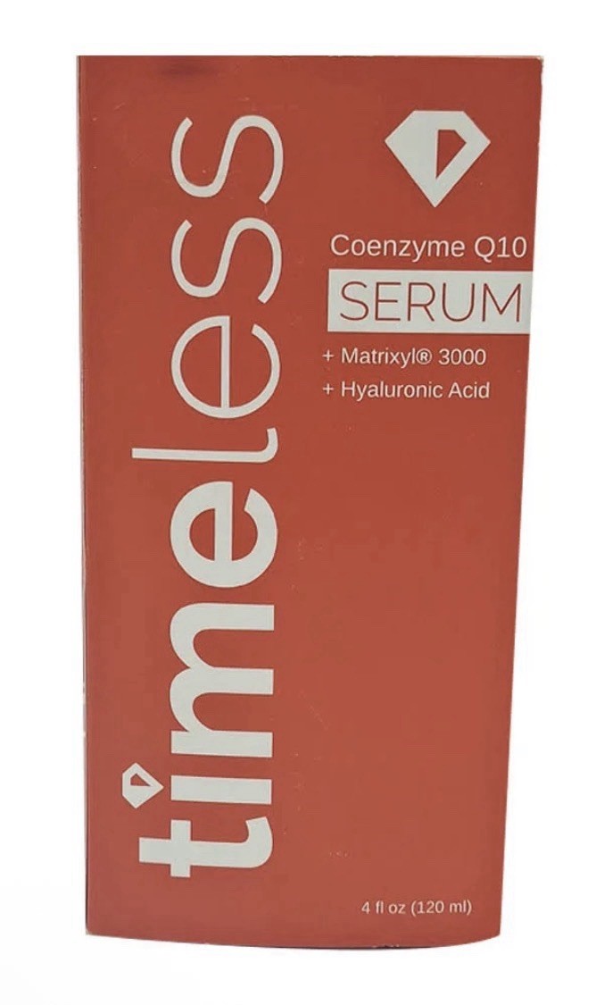 TIMELESS COENZYME Q10 SERUM 1 OZ Hyaluronic Acid Sealed NEW IN BOX