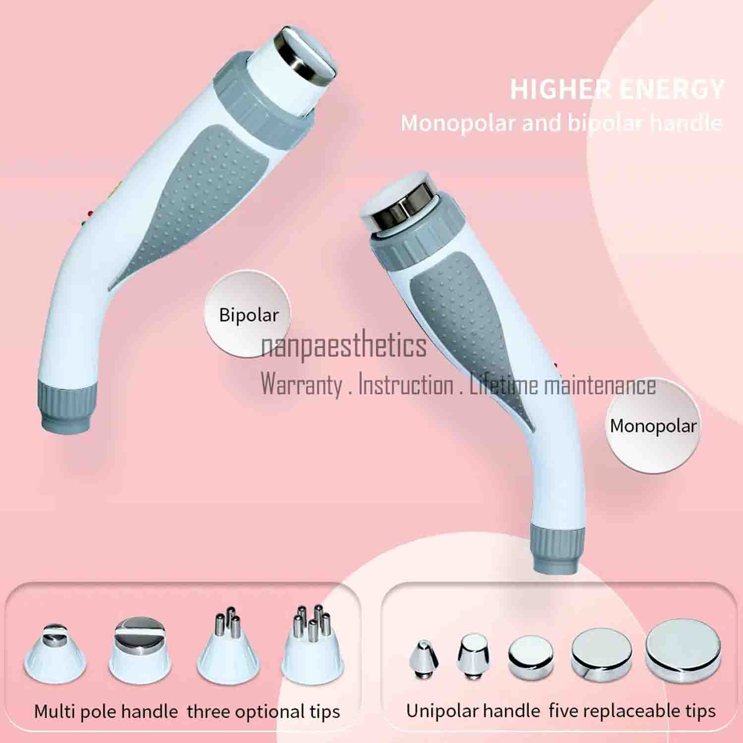 2 Handles CRYO R-F Machine Face Lifting Tighten Body Slimming Sculpt Fat Removal