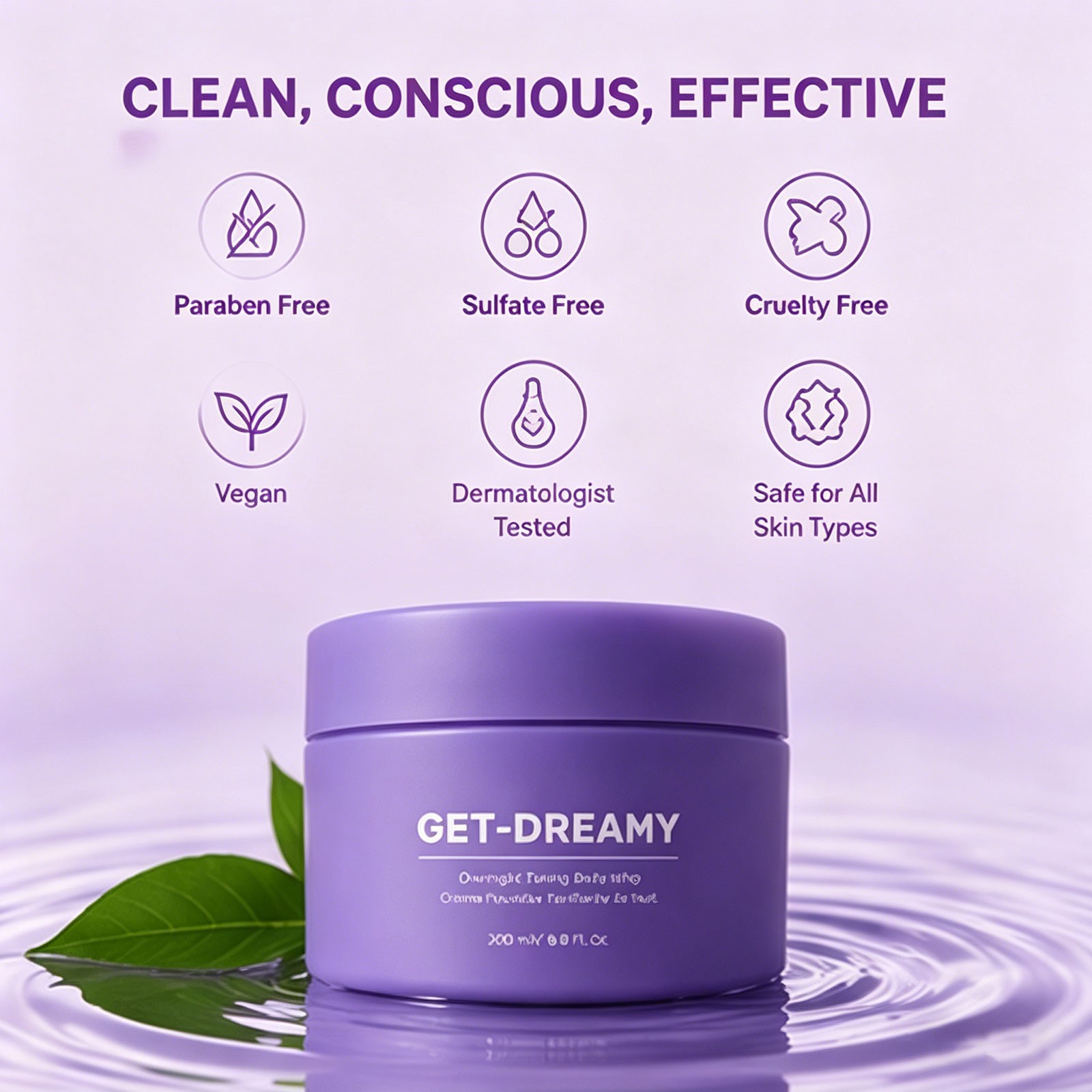 Get-Dreamy Overnight Toning Body Whip – 6.8 fl oz/200 ml New