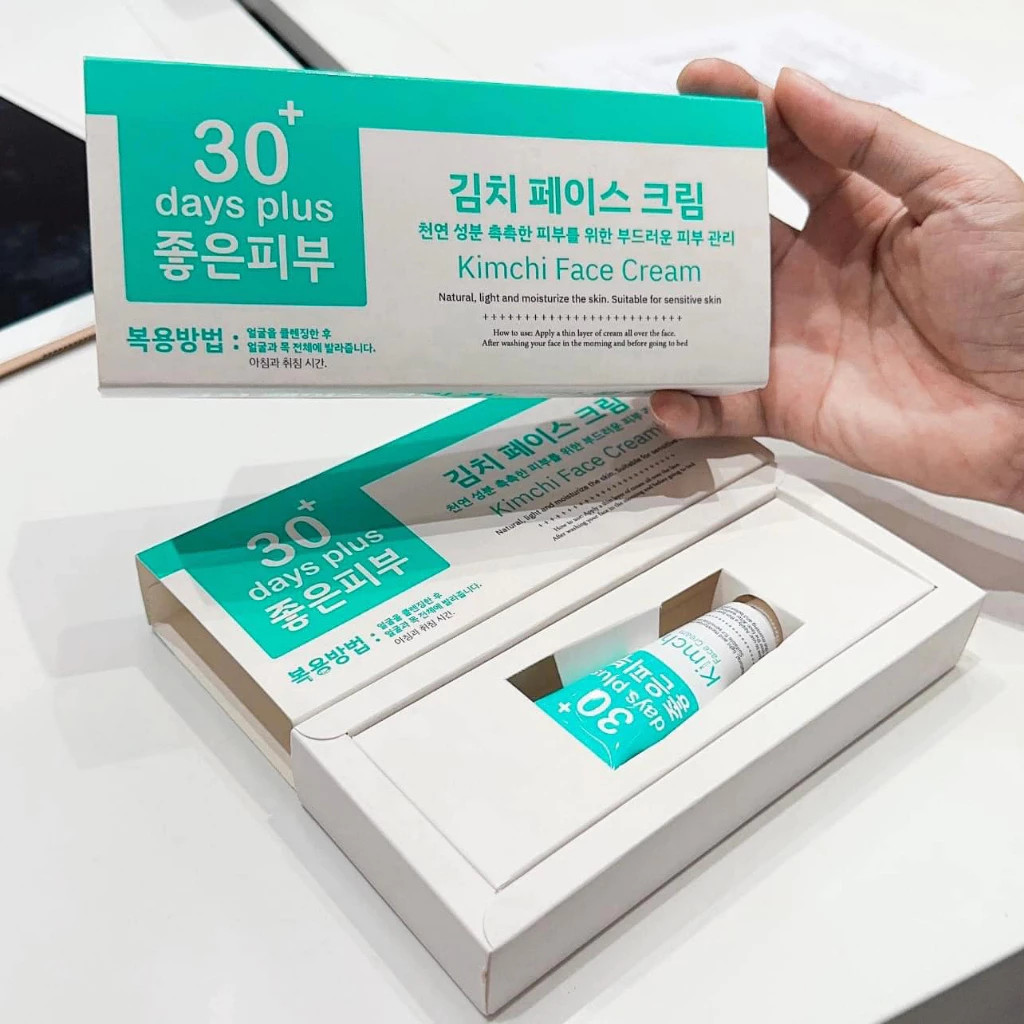 8X Kimchi Face Cream 30Days Plus Moisturizer Skin Radiance Remove Blemishes 15ml