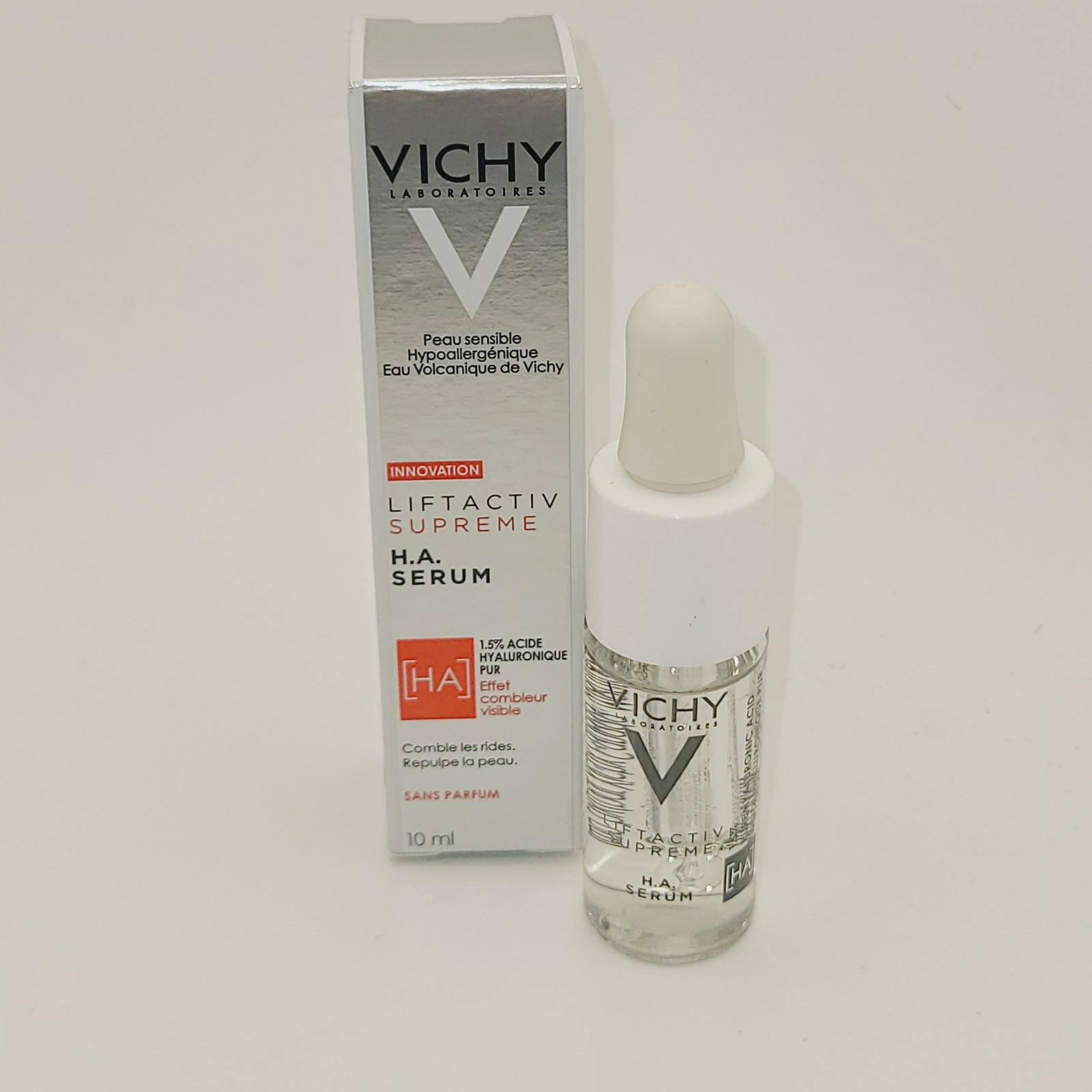 Vichy Liftactiv Supreme H.A. Serum 1.5% Hyaluronic Acid 10ml Travel Sz NIB 10ml