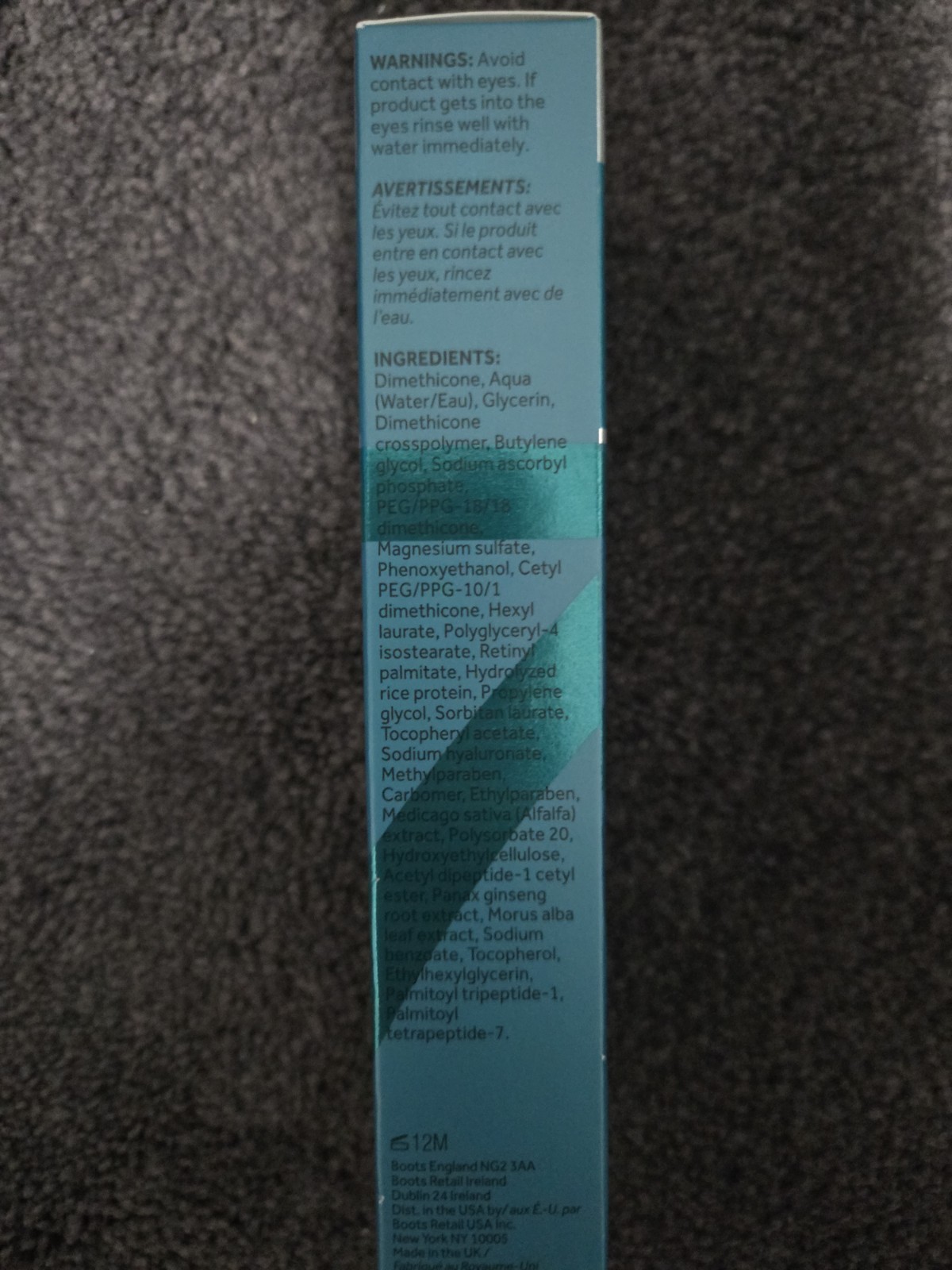 No7 Protect & Prefect Intense Advance Serum – 1floz