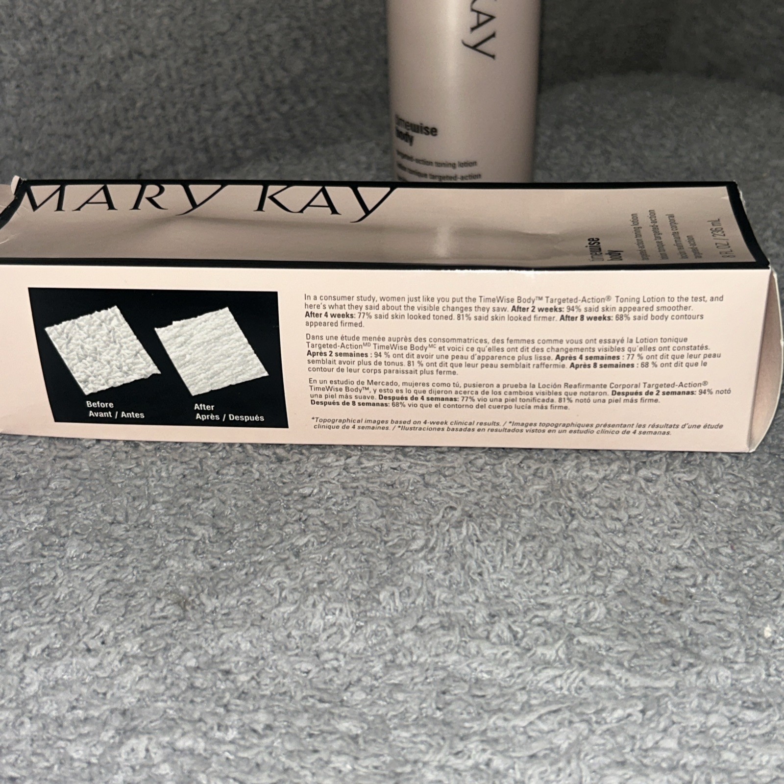Mary Kay NIB Timewise Body Smooth Action Cellulite Gel Cream 6oz Expired