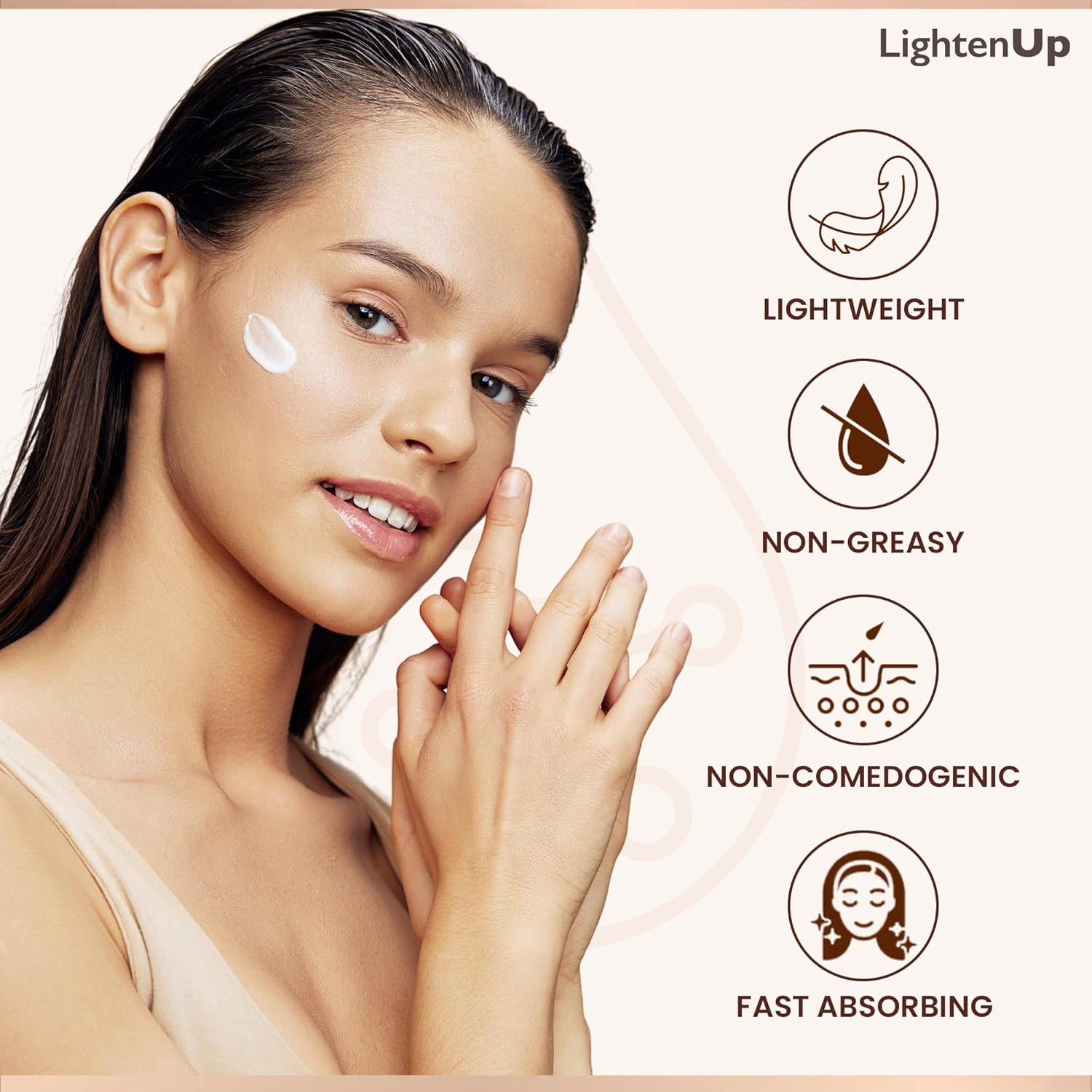 OMIC Lighten-Up anti Aging 2% Retinol Face & Neck Cream – 1 Fl Oz / 30 Ml – with