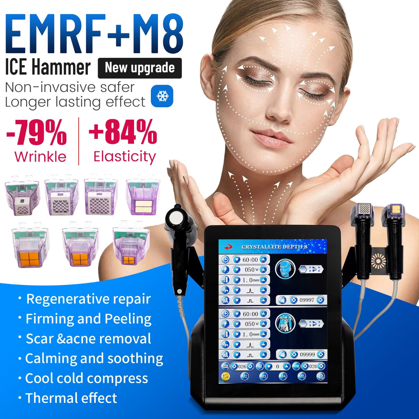 Facial SPA Facial Lifting Machine Wrinkle Removal Skin Tightening Non-invasive
