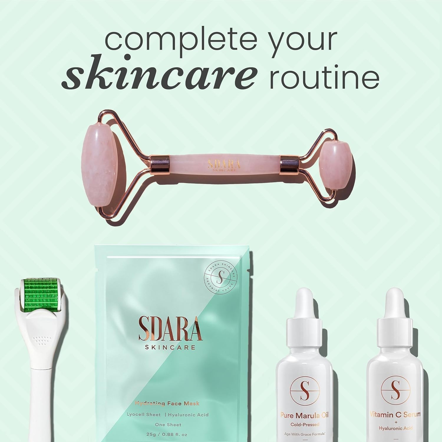 Portable High-Quality Derma Roller with Storage Case – Skincare Essential