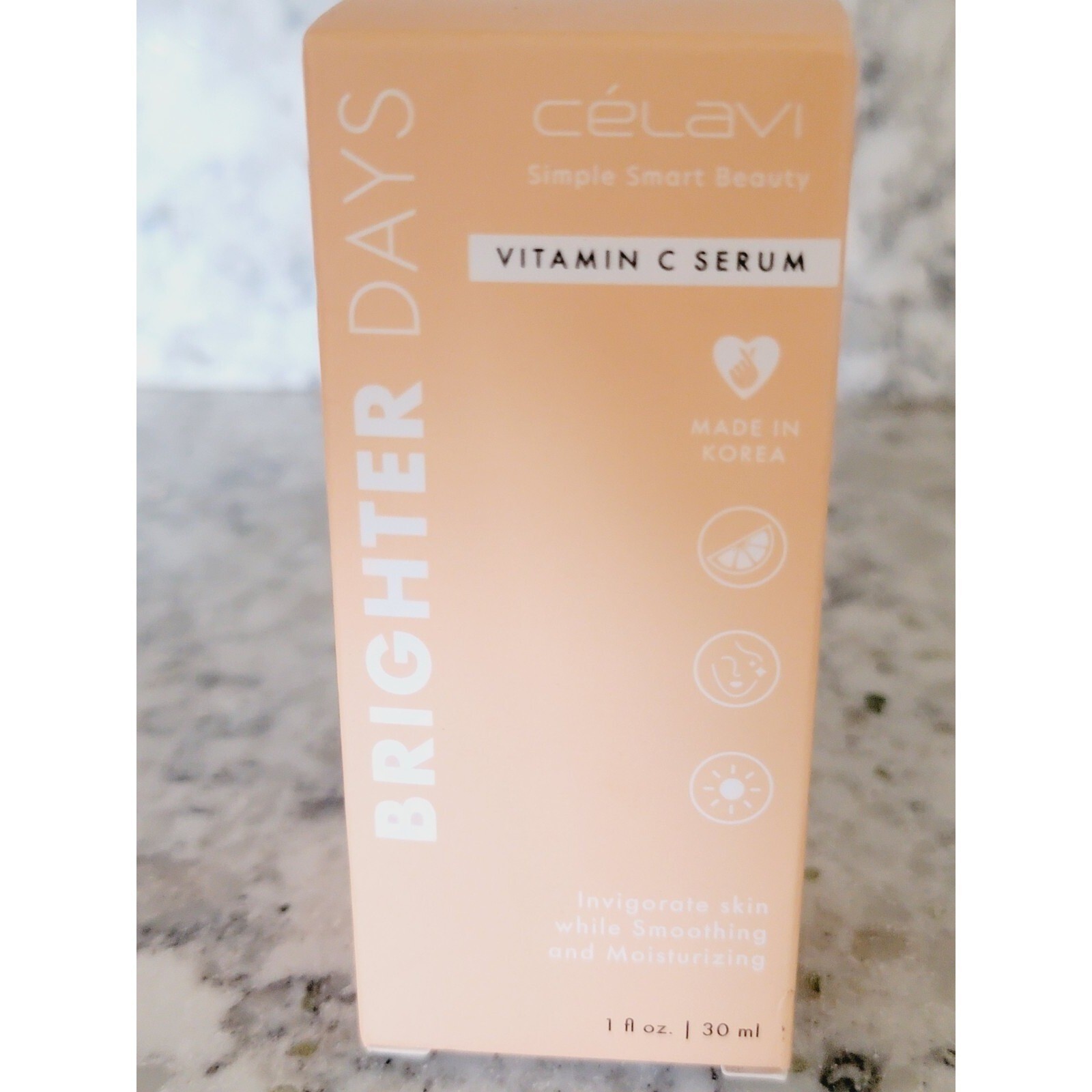 Celavi Brighter Days Vitamin C Serum 1 fl oz 30ml Made in Korea NIB