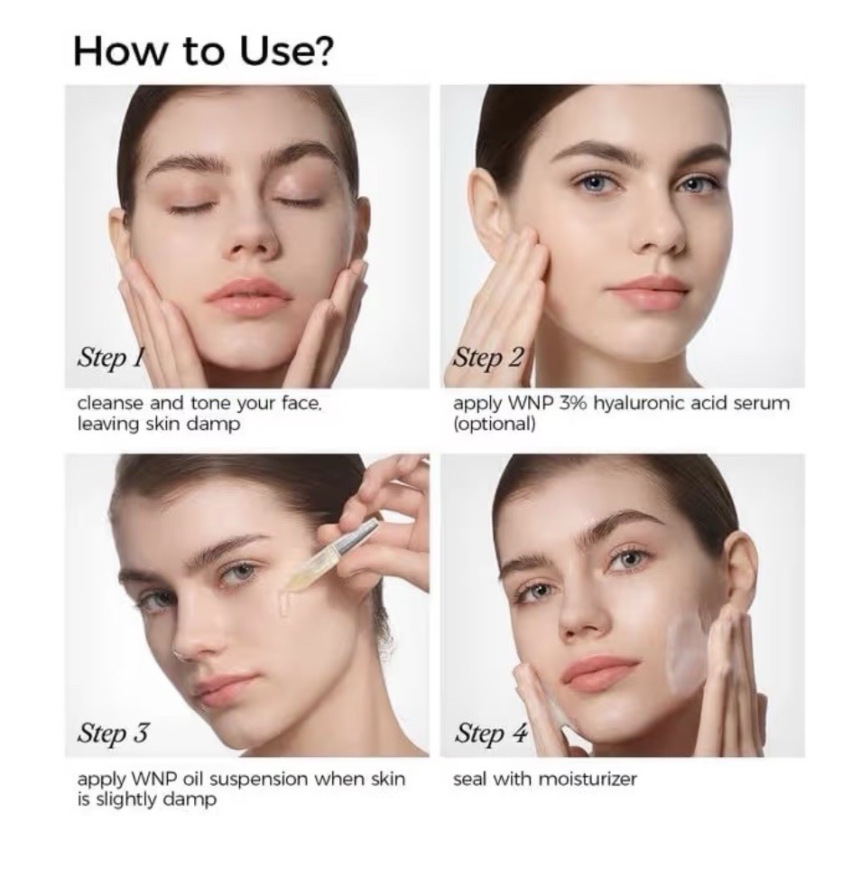 WNP Emergency Repair & Firming Oil-Suspension Serum | 30 Collagen Peptide Tubes