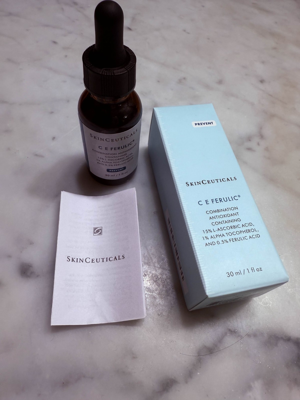 SkinCeuticals CE Ferulic Serum 15% Vitamin C – 1oz- New (Real) ✅