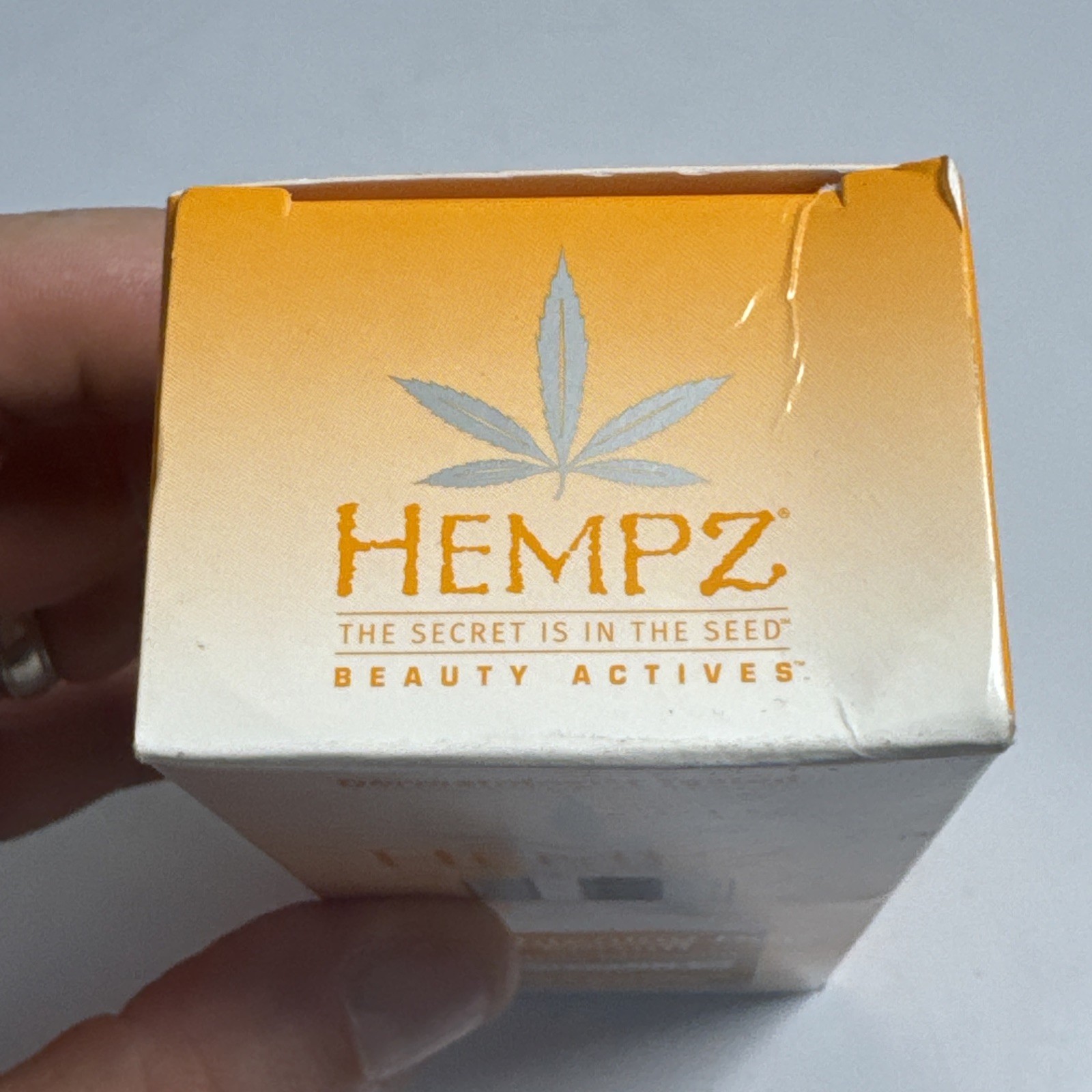 Hempz Brightening Day Serum Citrus Blossom Vitamin C Hemp Seed Oil 1 oz Sealed