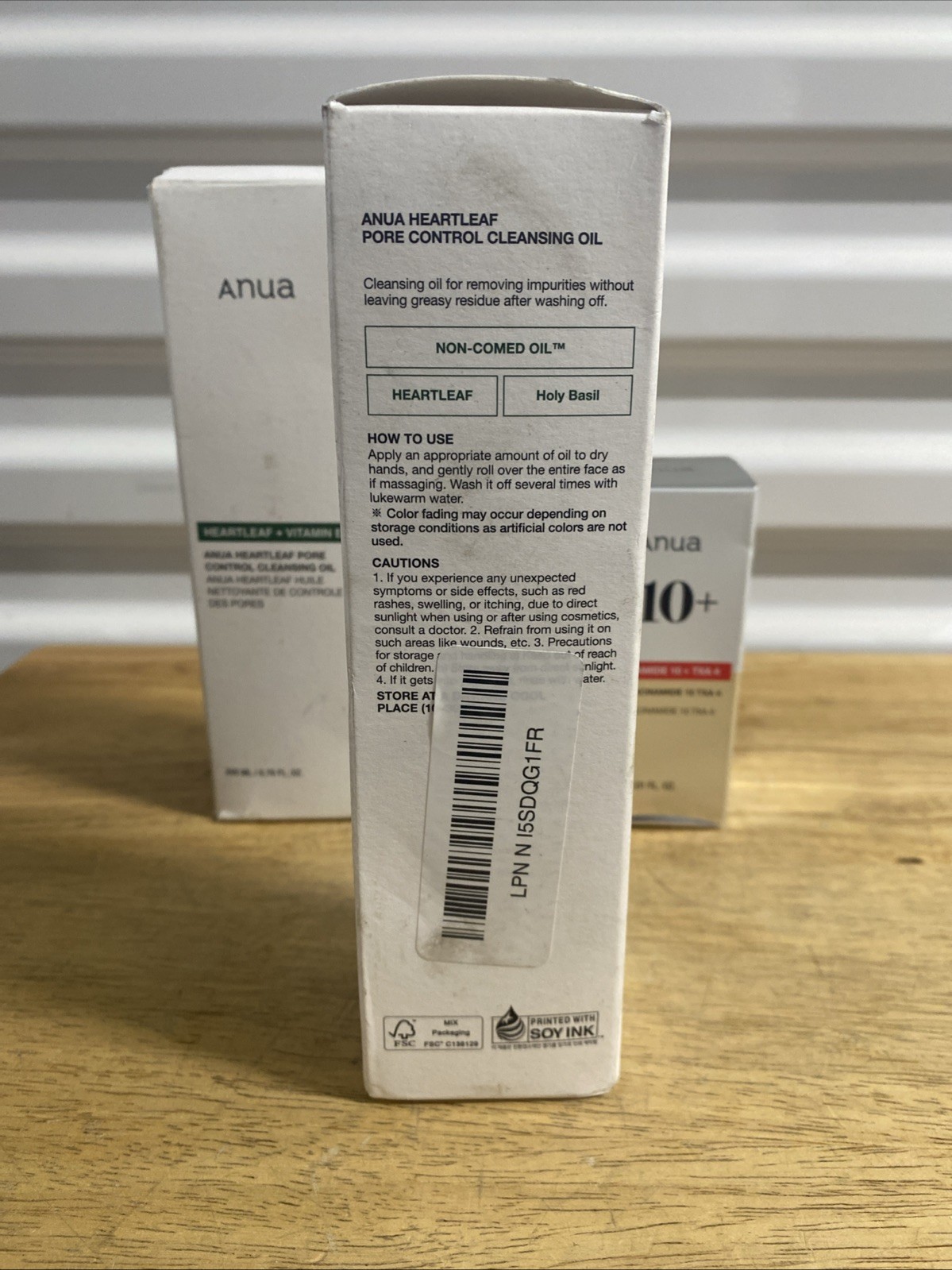 Lot Of 3 NEW Anua Cleansing Oil X2 And Serum 10+