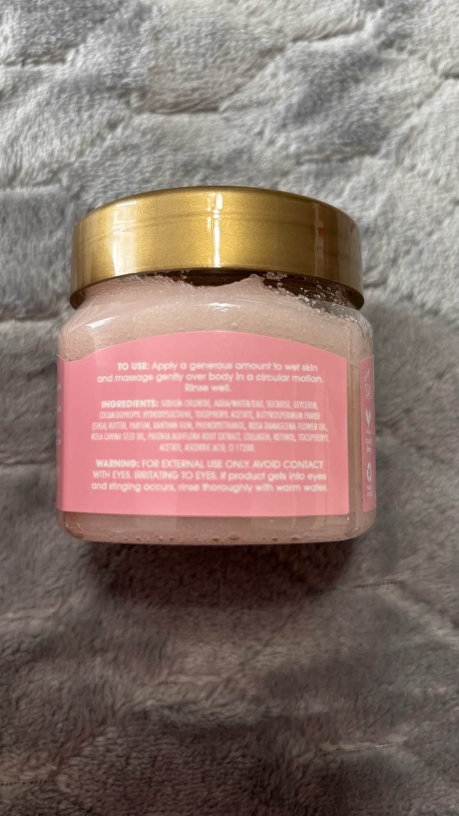 3 Set Global Beauty Green Tea & Fig, Brown Sugar, Rose & Peony Body Scrub—6 Oz