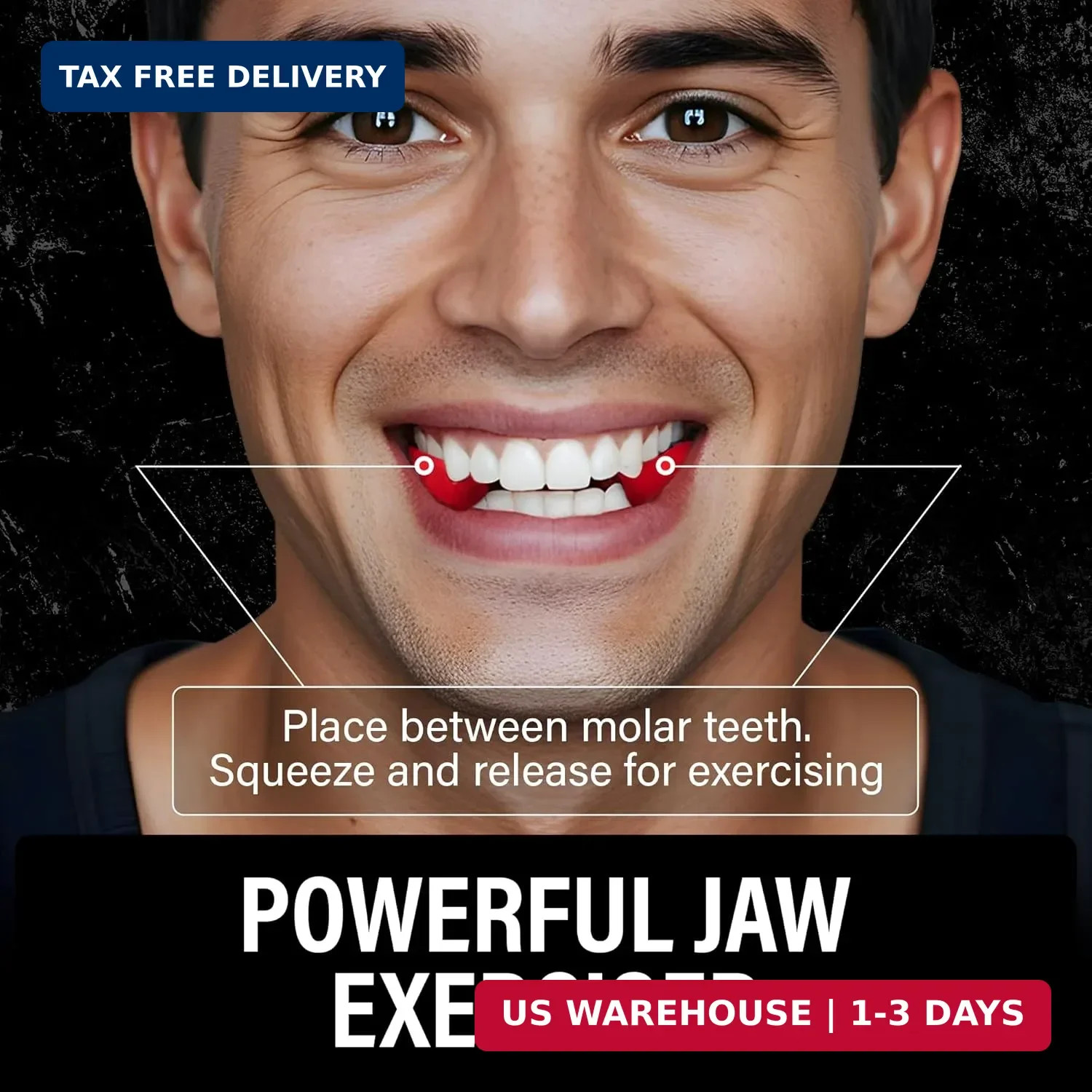 JJaw Exerciser for Men & Women | 3 Resistance Levels Silicone Jawline 3 Set