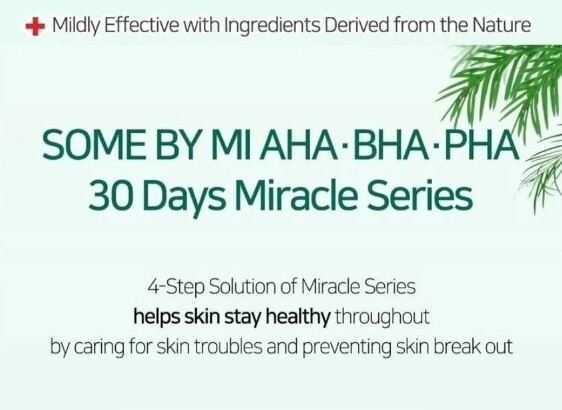 SOME BY MI AHA BHA PHA 30 Days Miracle Starter Kit 4-items K-Beauty