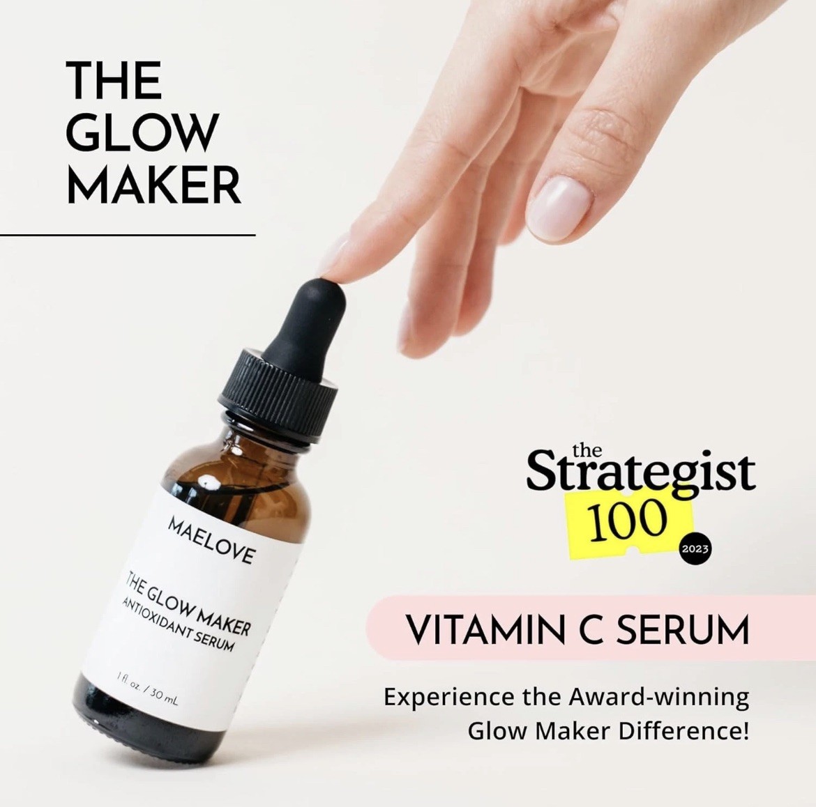 The Glow Maker Antioxidant Serum Maelove 1fl / 30 ML