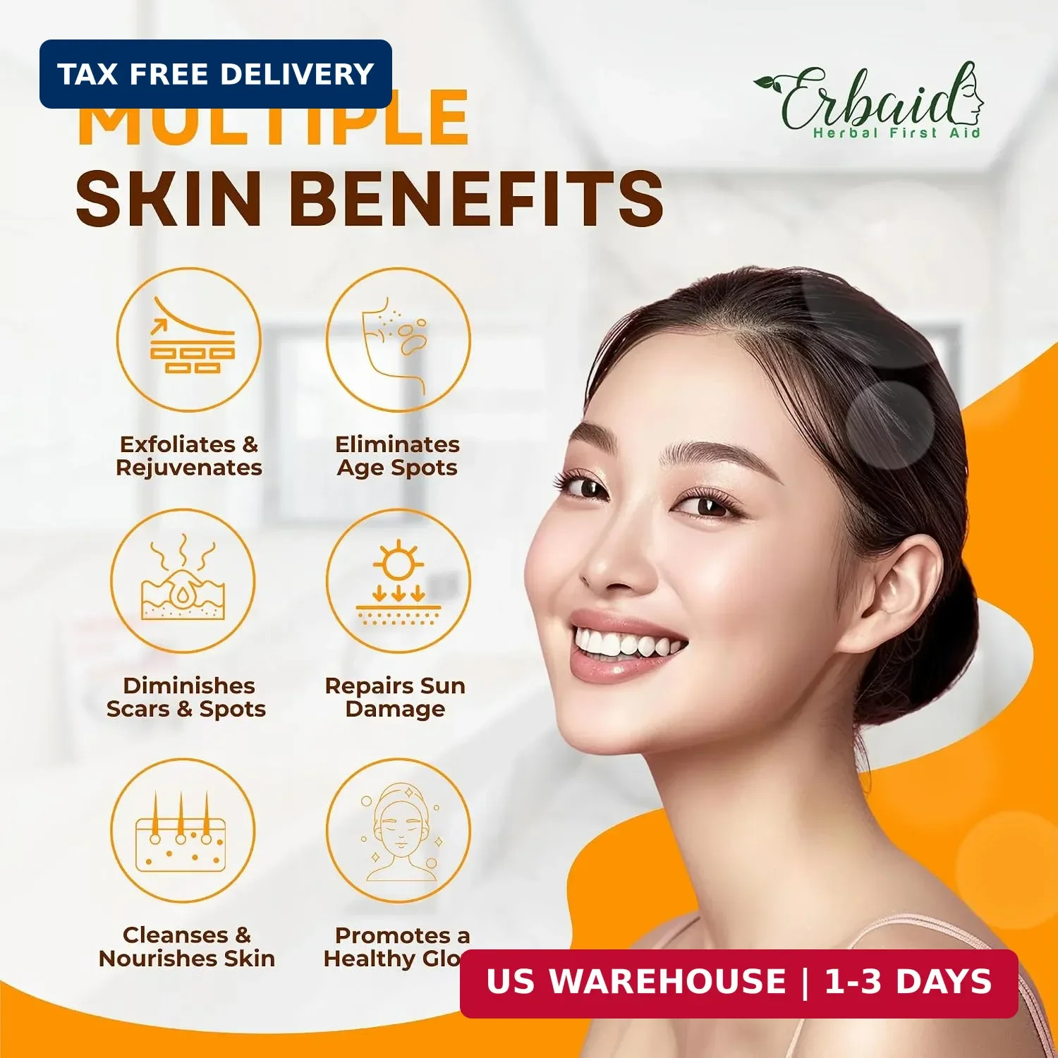 Turmeric Oil – Dark Spot Facial Serum for Face & Body – Natural Skin Brightening