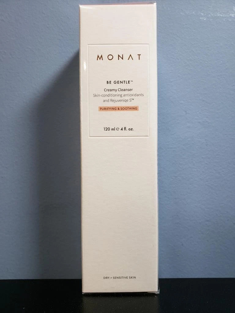 Monat Be Gentle Creamy Cleanser 4 oz – New / Sealed! Purifying & Soothing