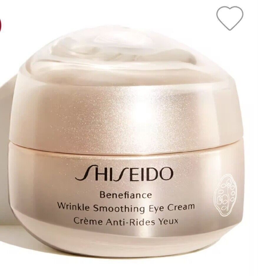 0.51oz-15ml Shiseido Benefiance Wrinkle Smoothing Eye Cream IN BOX NEW