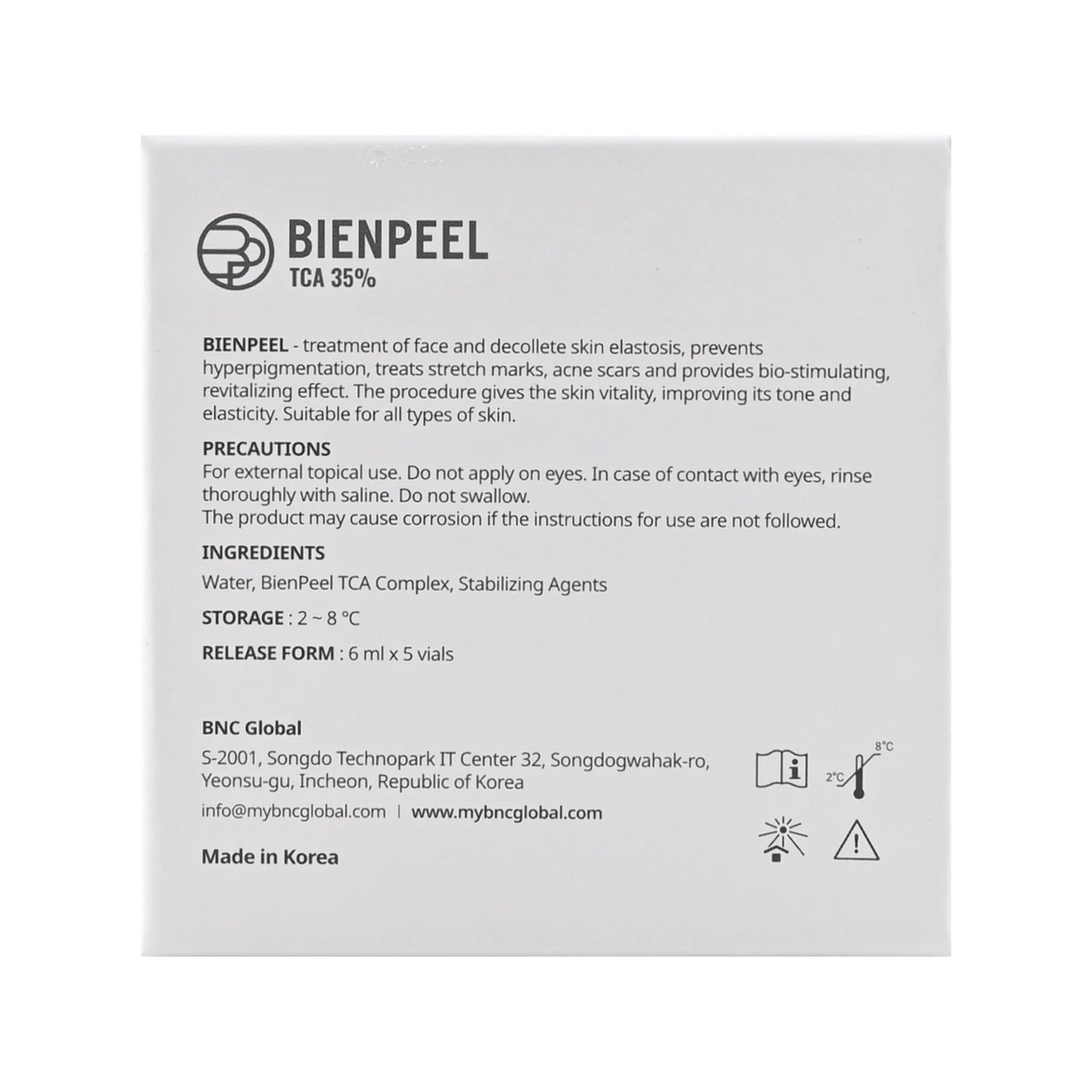 Bienpeel Biphasic Peel K-Beauty