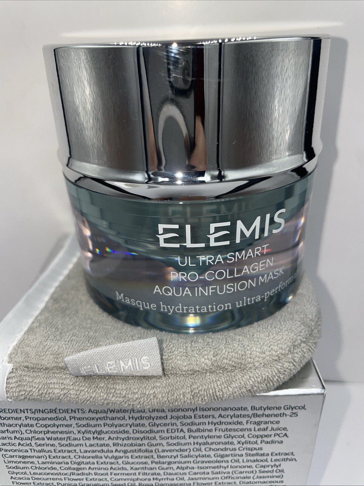ELEMIS ULTRA SMART Pro-Collagen Aqua Infusion Mask 50ml 1.6 US fl oz Exp 2026