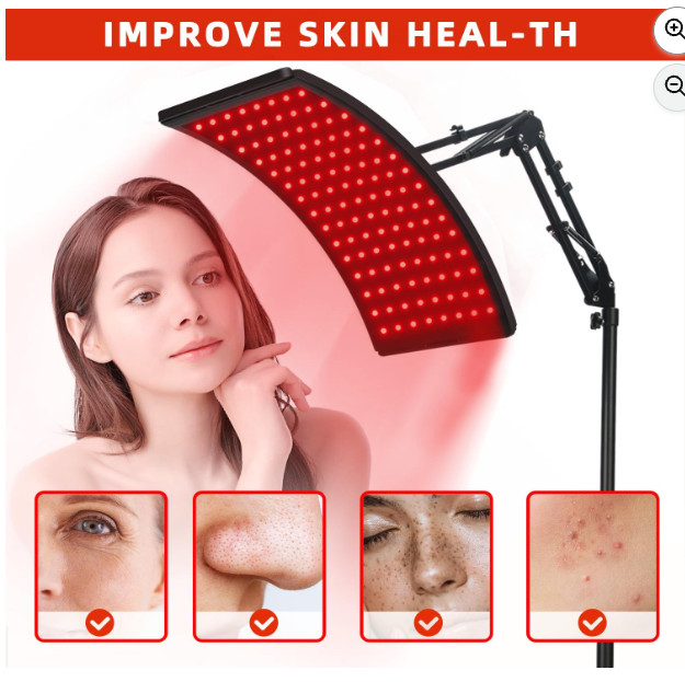 Viconor Red Light and NRI Light Therapy Panel For Face and Full Body 660nm-850nm