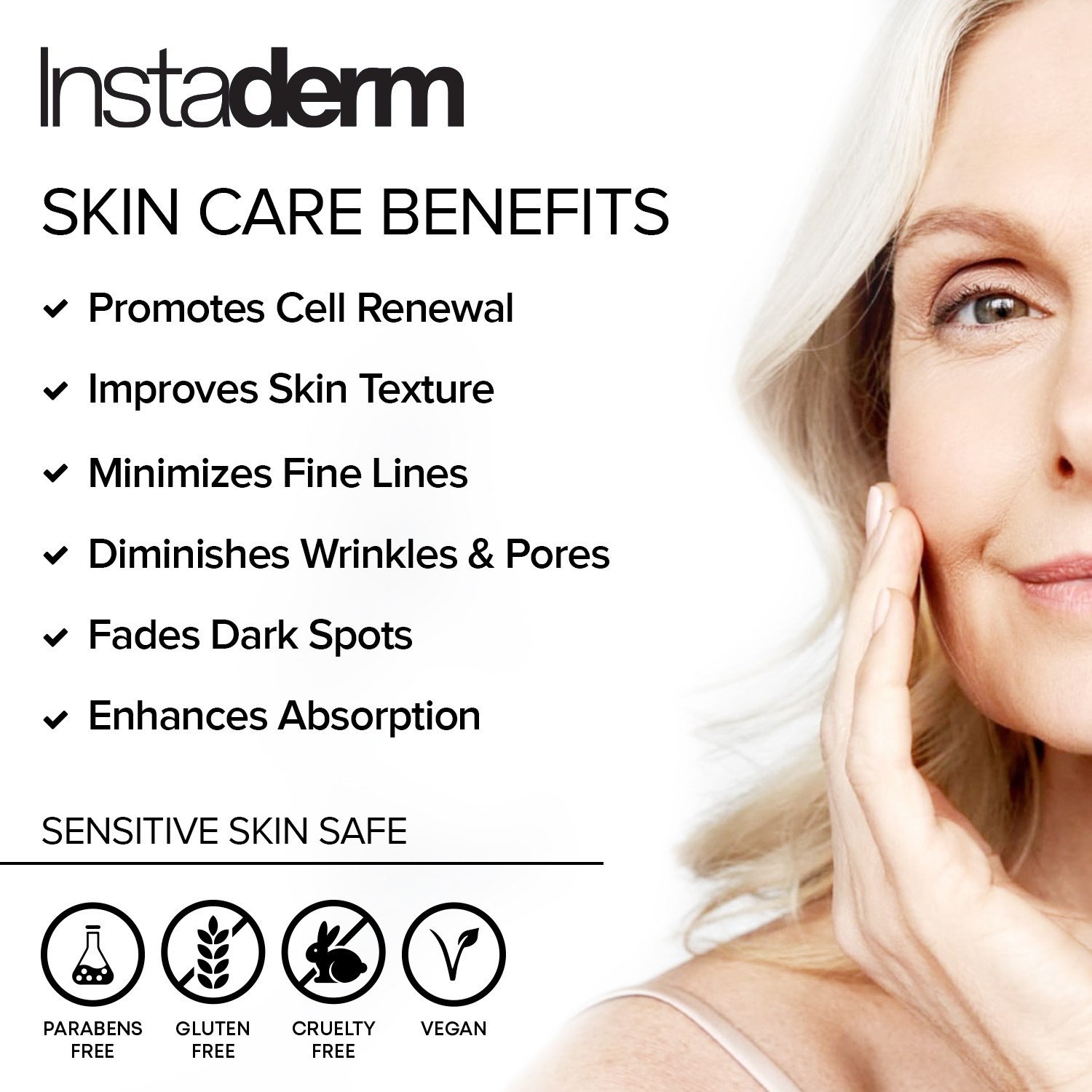 Glycolic Acid 15% – Reduces Fine Lines, Wrinkles, Age Spots, Dark Spots & Scars