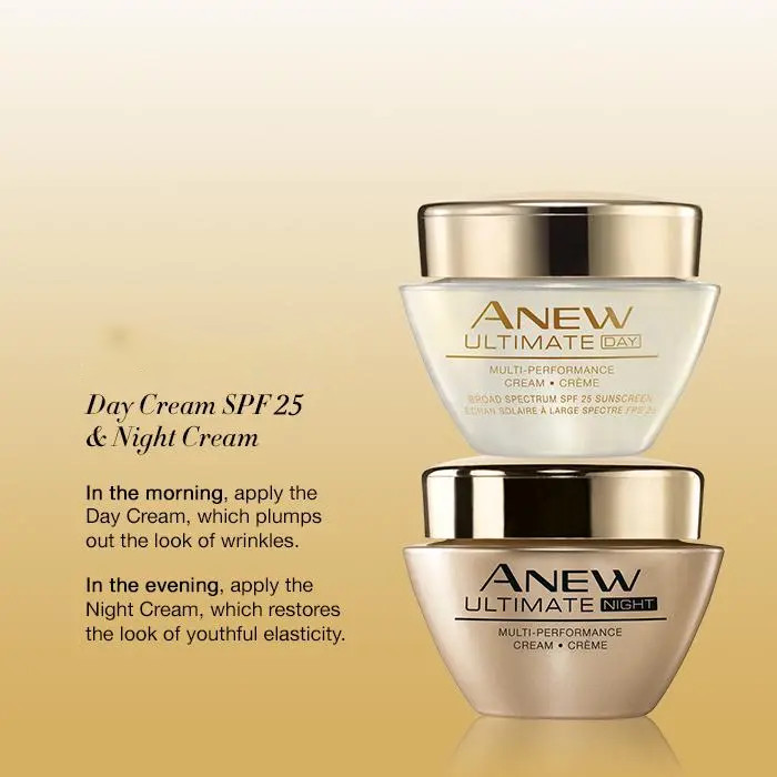 Avon Anew Ultimate Multi-Performance DAY & NIGHT Cream SET for 50+