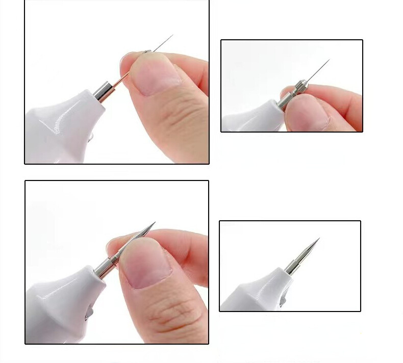 102PCS Disposable Tips Set for Freckle Spot Removal Wart Tattoo Plasma Pen US