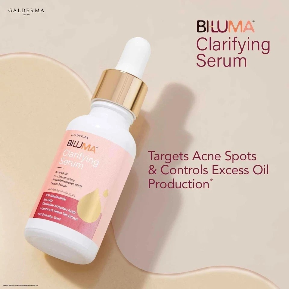 Biluma Clarifying Serum 30ml Reduces Breakouts & Improves Skin Texture