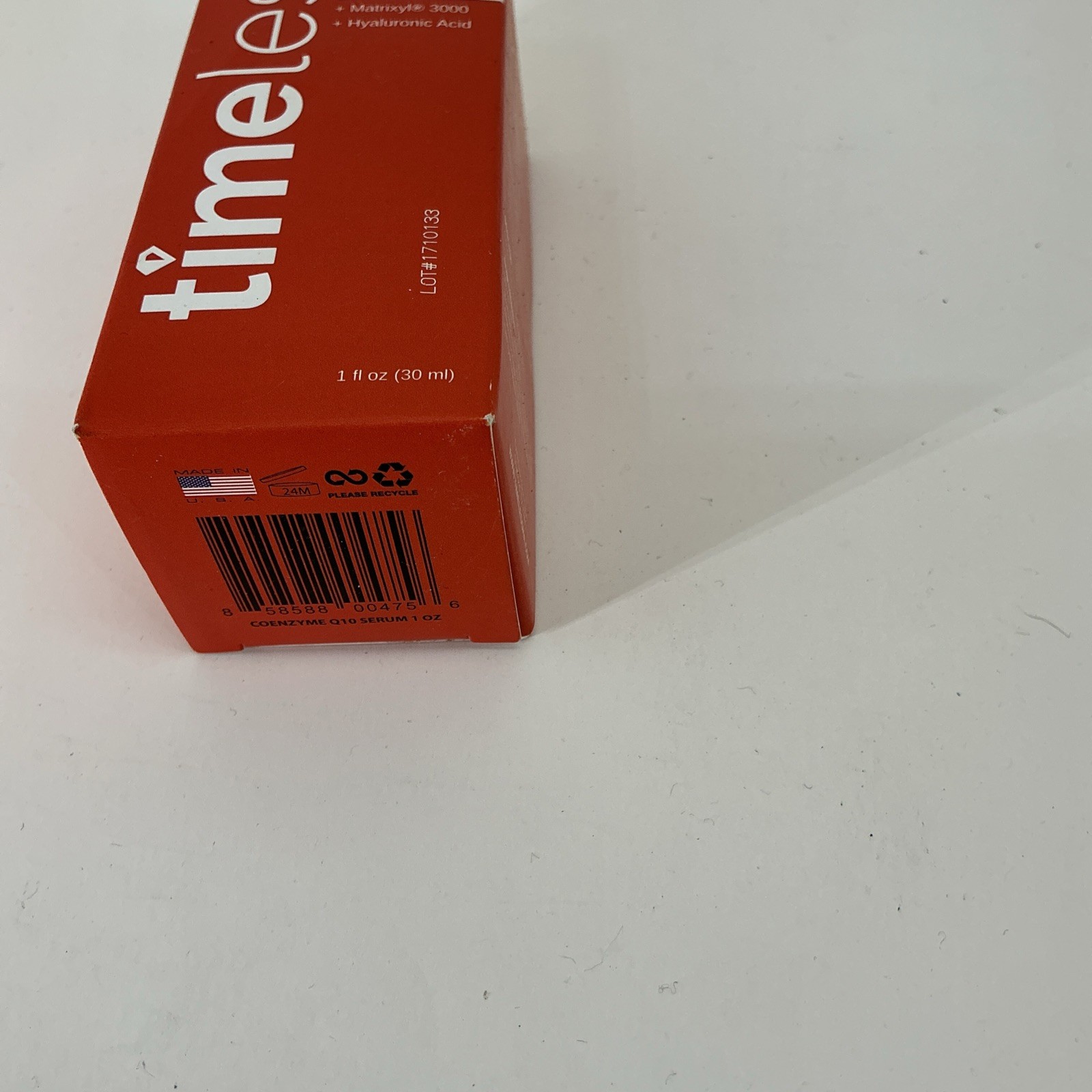 Coenzyme Q10 Serum by Timeless for Unisex -1 Oz +Hyaluronic Acid.