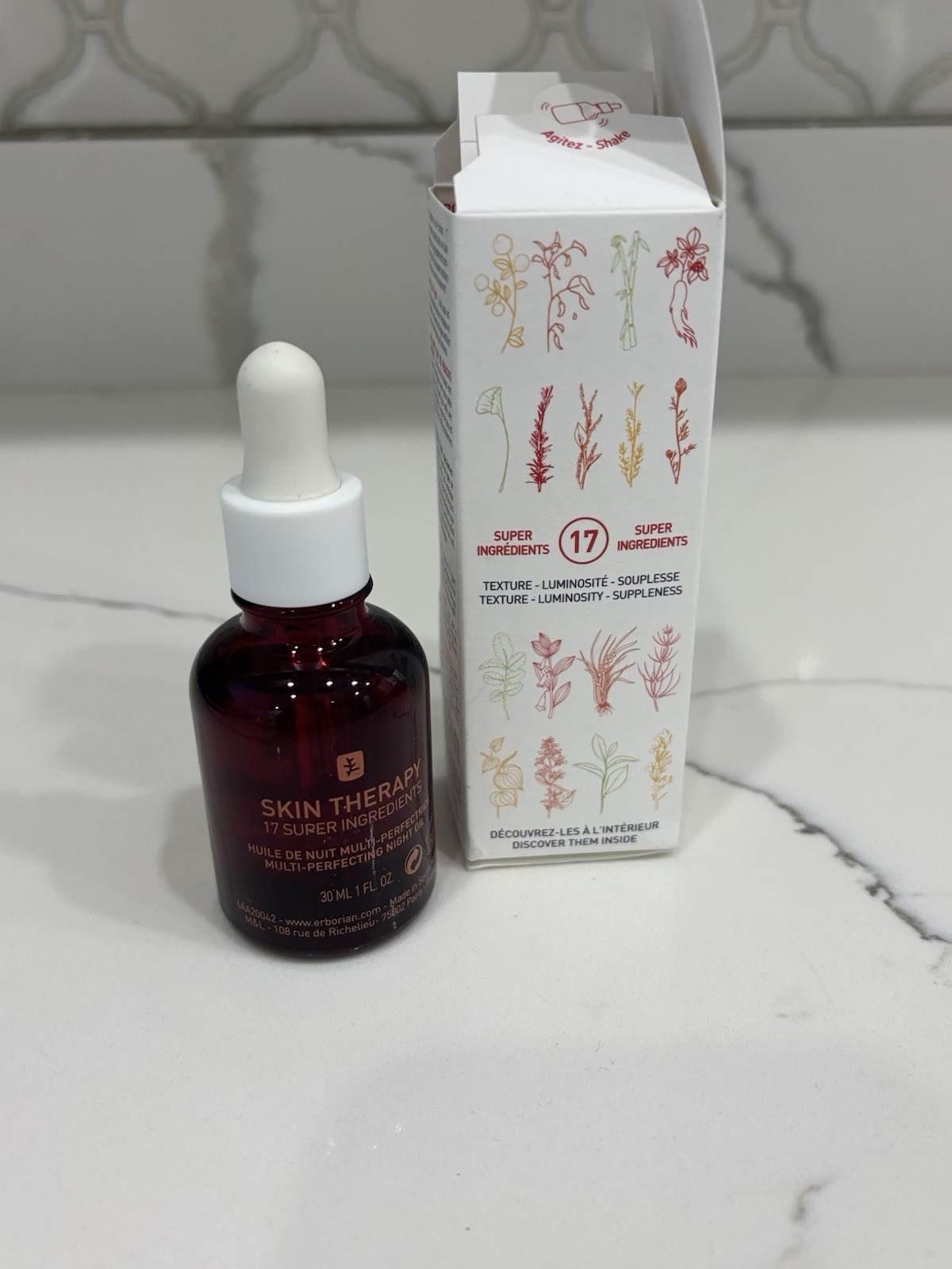 ☆ ERBORIAN Skin Therapy Multi-Perfecting Night Oil ☆ 30 mL / 1 fl oz