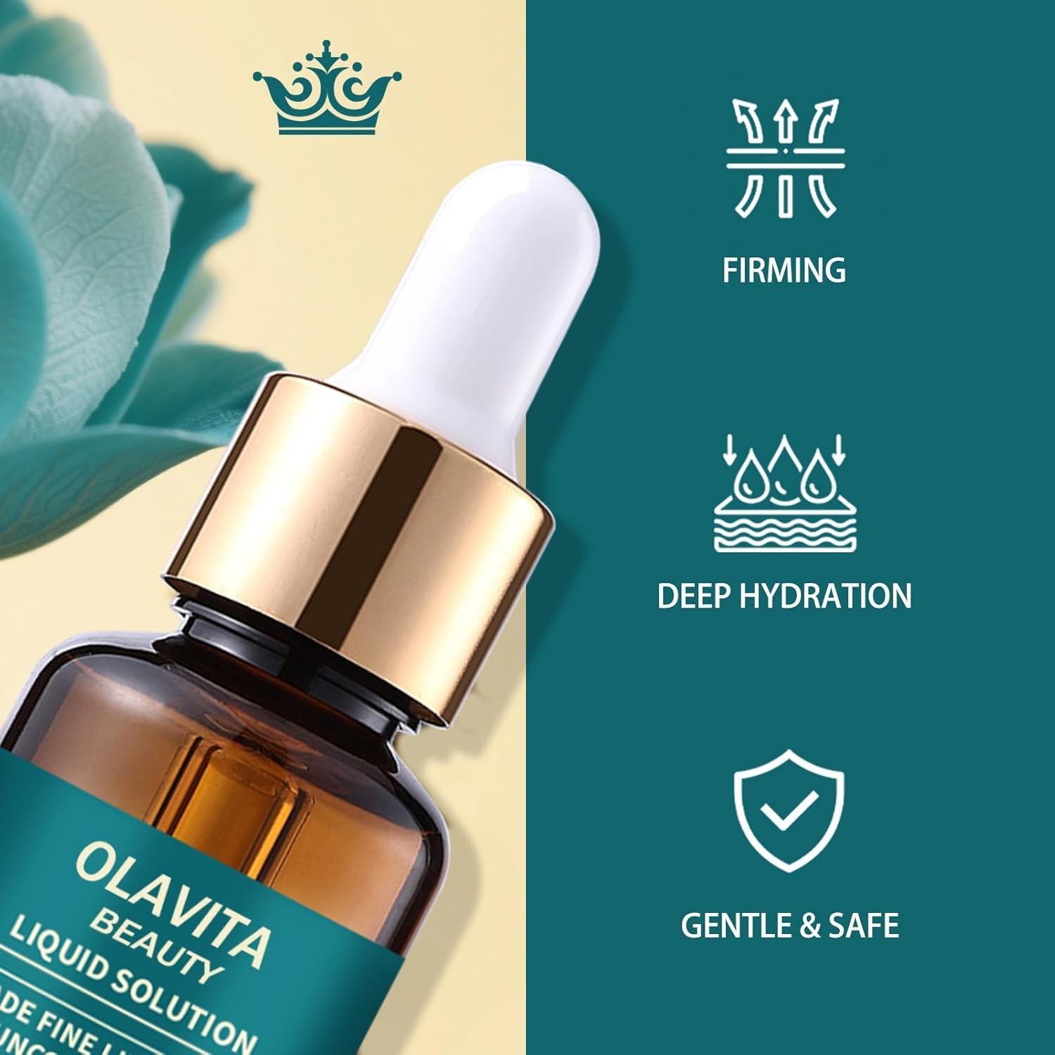 OLAVITA Liquid Solution Anti Aging Serum–Upgraded version,Olavita Facial Serum