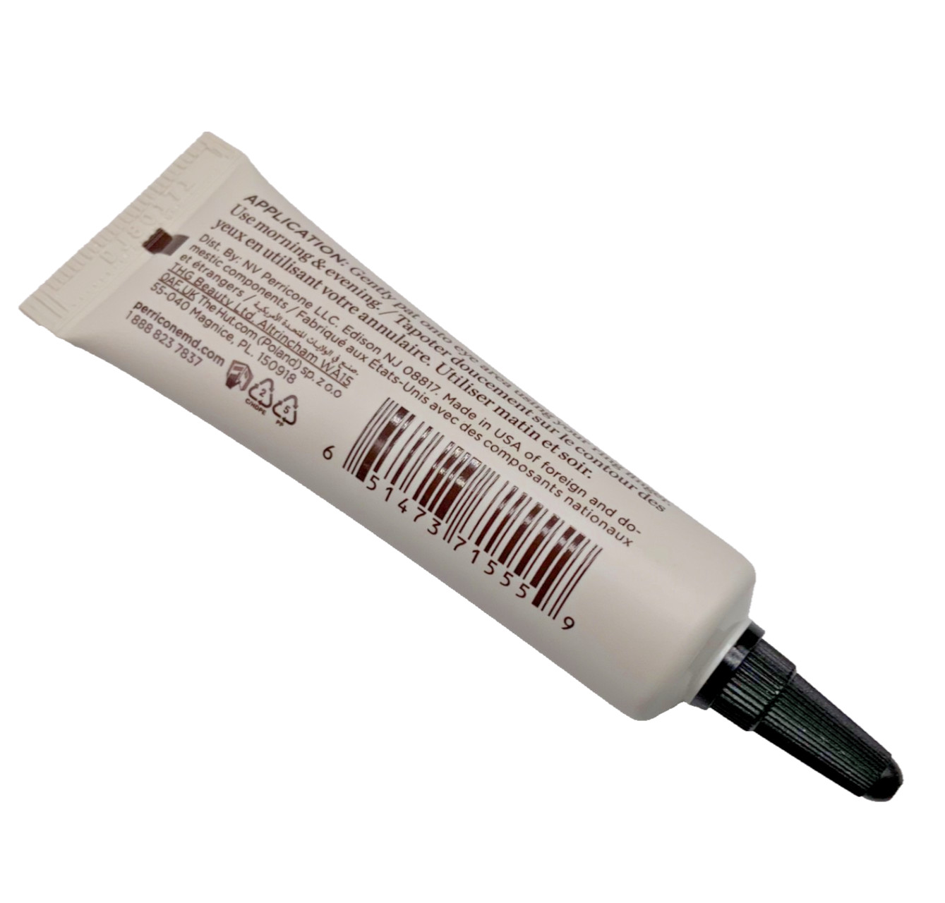 Perricone MD Instant Blur Priming Eye Cream Peptides, Caffeine