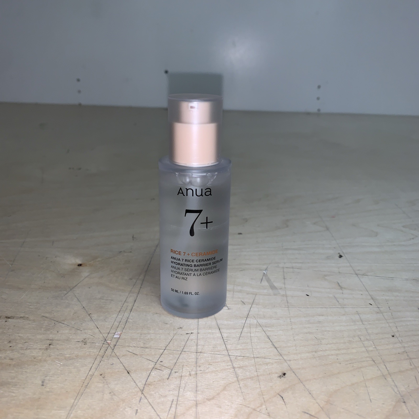 ANUA 7+ Rice Ceramide Hydrating Barrier Serum 50mL.. Exp 2028/04/07