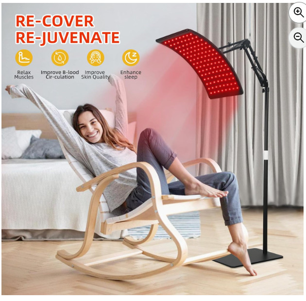 Viconor Red Light and NRI Light Therapy Panel For Face and Full Body 660nm-850nm