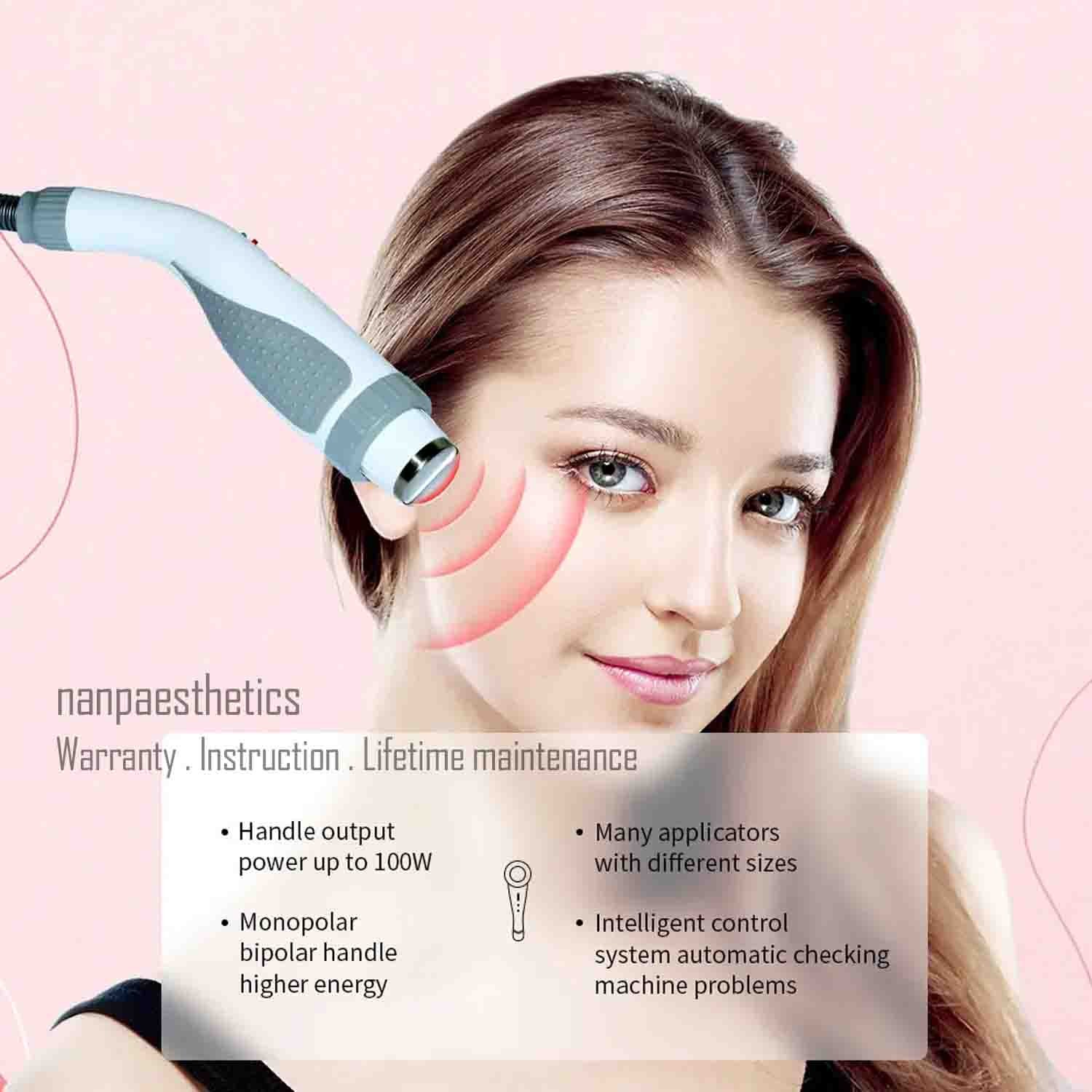 2 Handles CRYO R-F Machine Face Lifting Tighten Body Slimming Sculpt Fat Removal