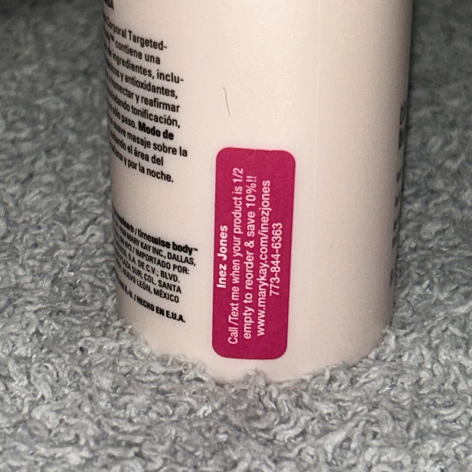 Mary Kay NIB Timewise Body Smooth Action Cellulite Gel Cream 6oz Expired