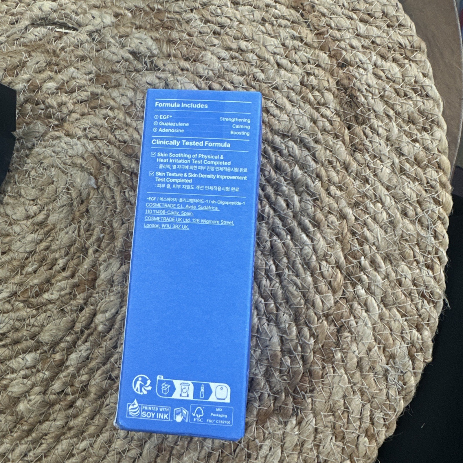 Dear Klairs EGF Blue Youth Activating Drop Guaiazulene Adenosine 50ml New