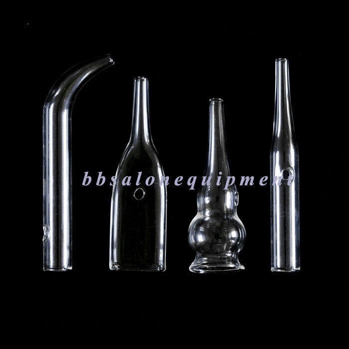 Replace Ventouse Glass Tubes Attachment For Vacuum Spray Facial Beauty Machine