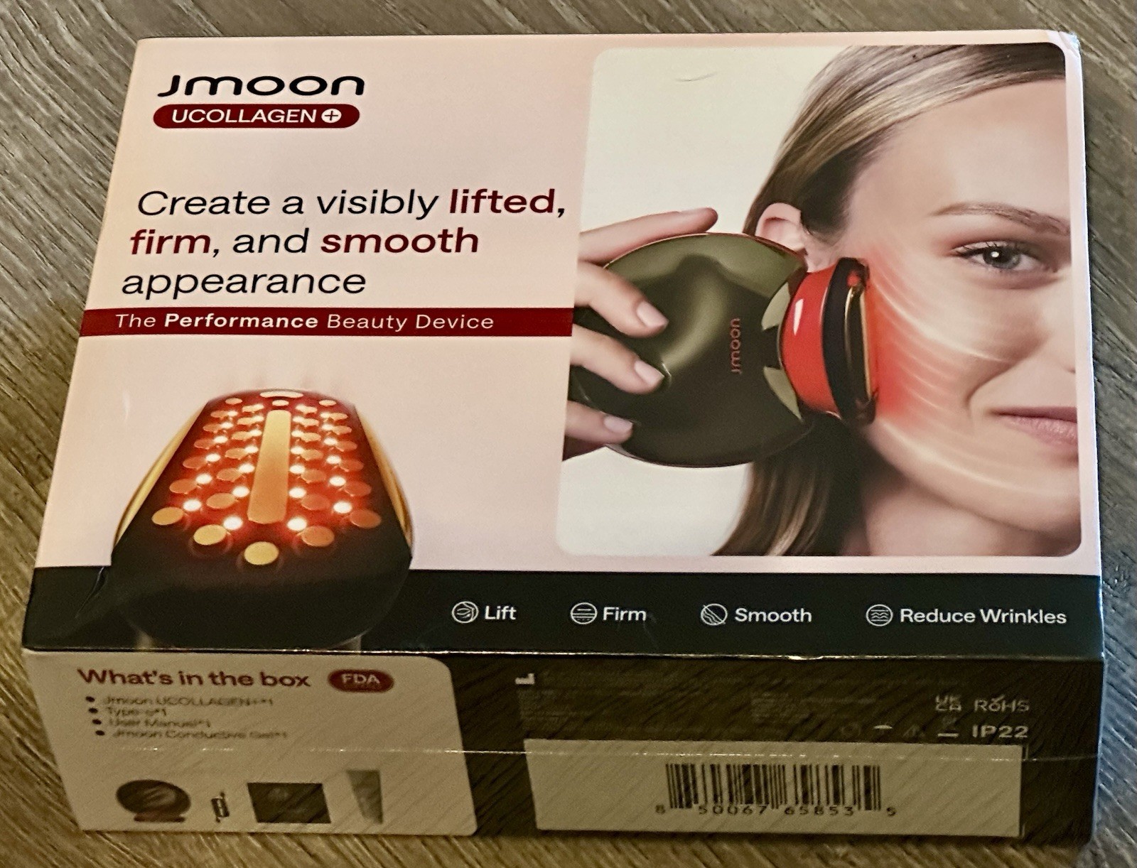 New JMOON by Ulike UCollagen+ Microcurrent + LED Light Therapy Device