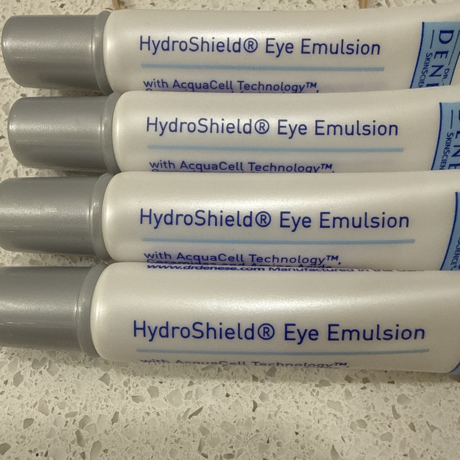 Dr Denese HydroShield Eye Emulsion, 0.25 oz New. Set Of Four