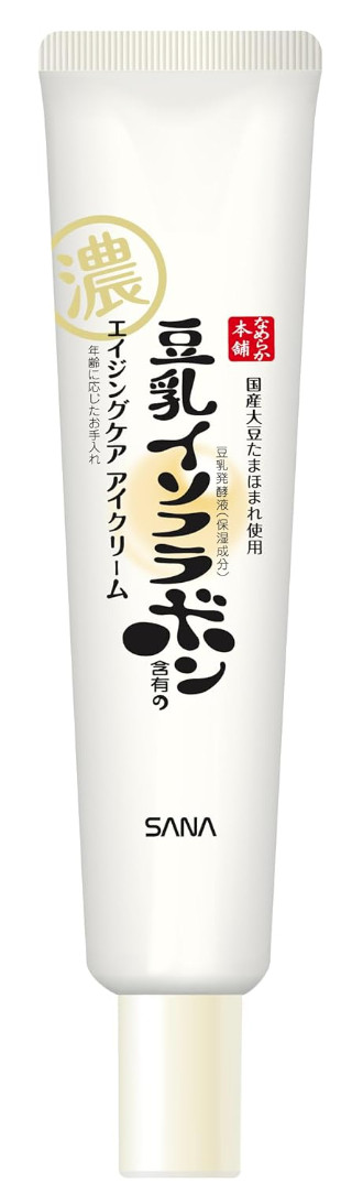 SANA NAMERAKA HONPO Soy Milk Isoflavone Retinol Eye Cream 30g Anti-Wrinkle Japan