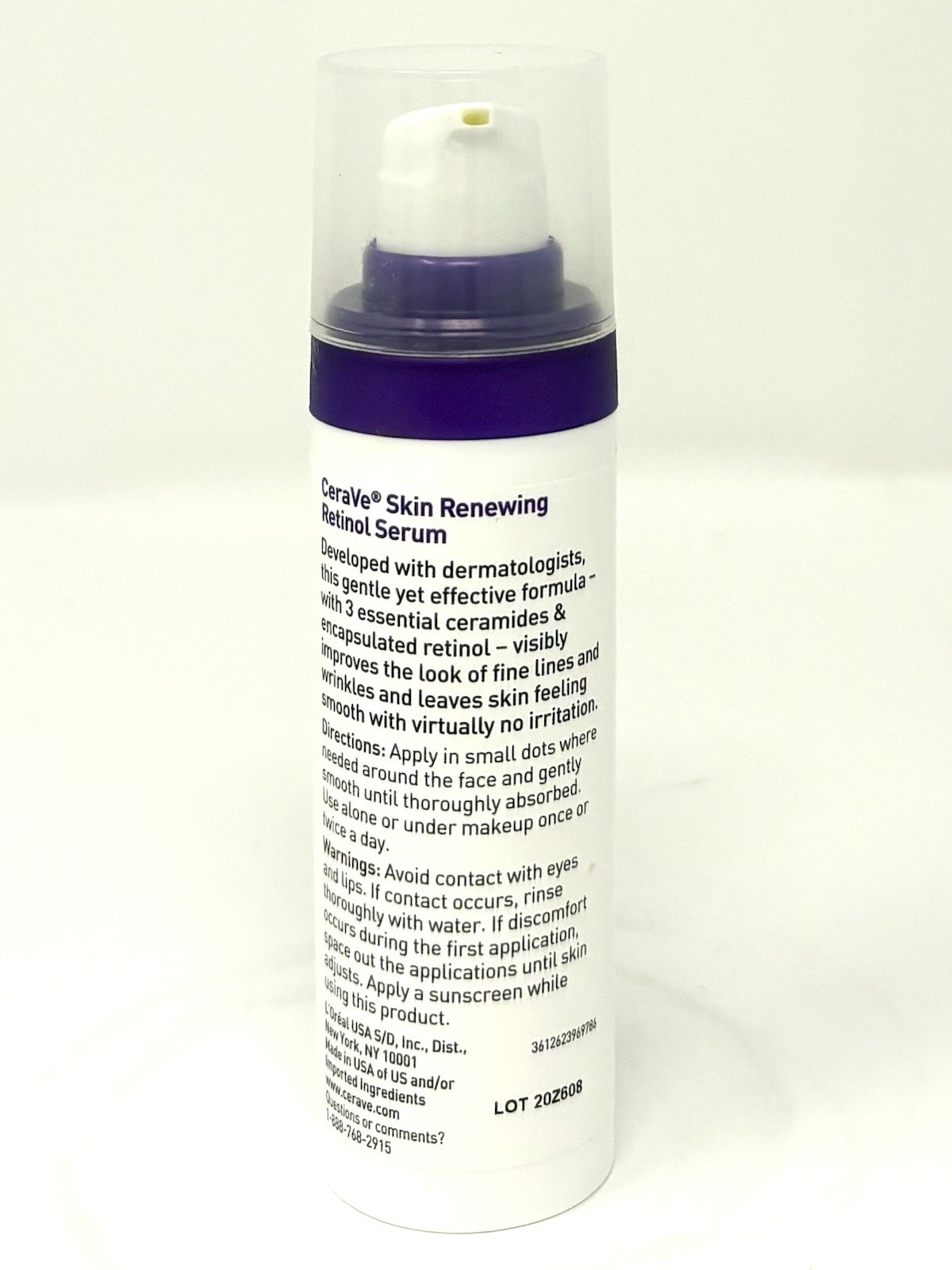 Cerave Skin Renewing Retinol Serum 1oz New Without Box