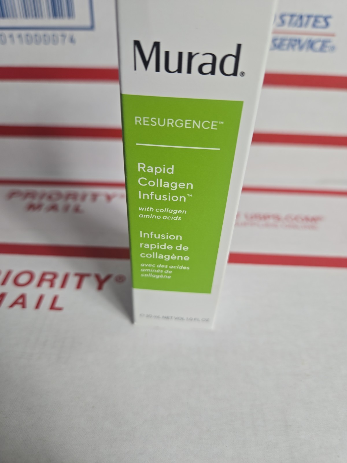 Murad Resurgence Rapid Collagen Infusion Step 2 Treat 1 oz 30mL NIB New!