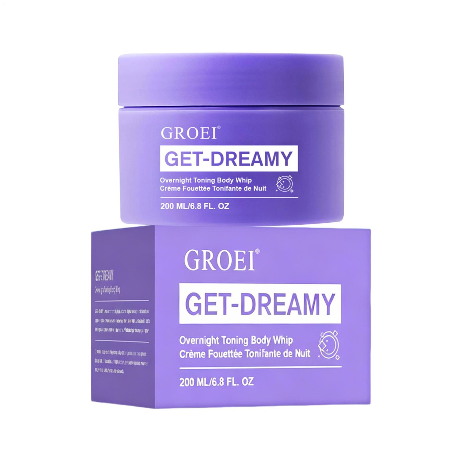 Groei Get-Dreamy Overnight Toning Body Whip – 6.8 fl oz/200 ml – New