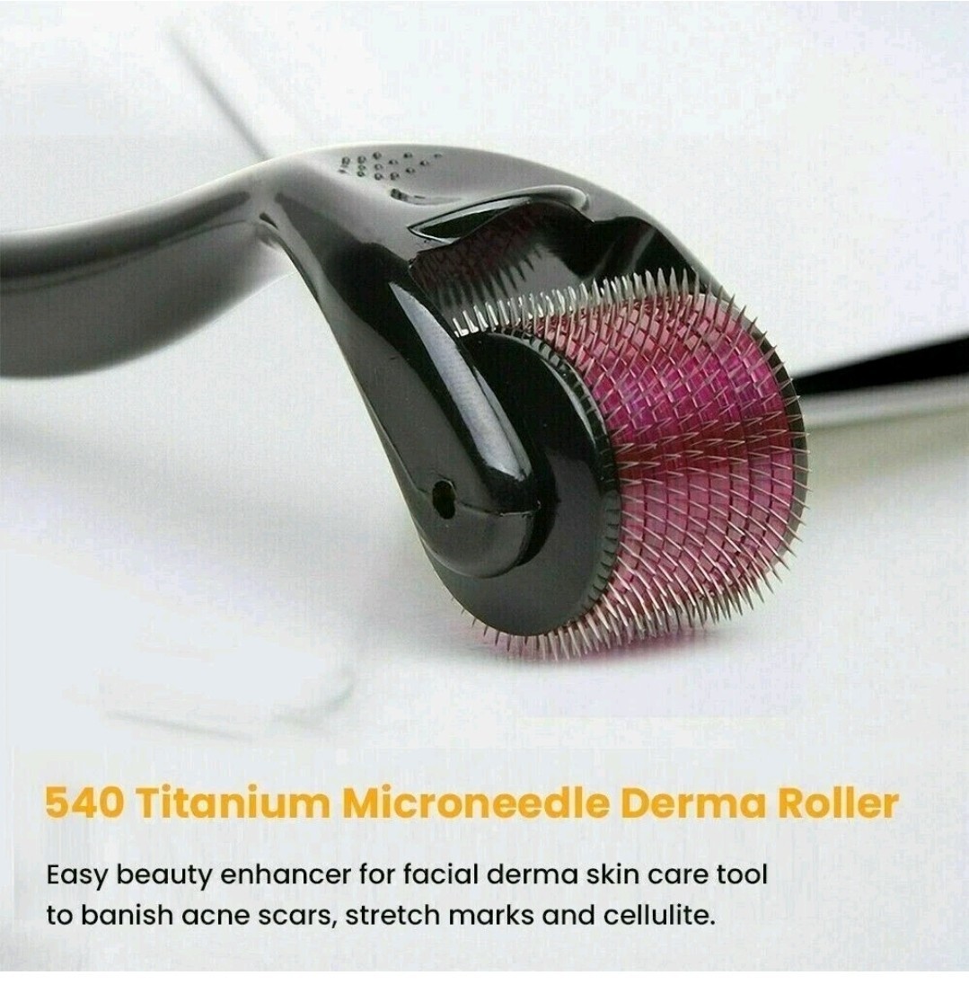 Derma Skin Roller 2.5mm Acne, Deep Scars, Cellulite, Wrinkles, Beard (540Pin)